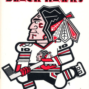 1972-73 Chicago Black Hawks media guide