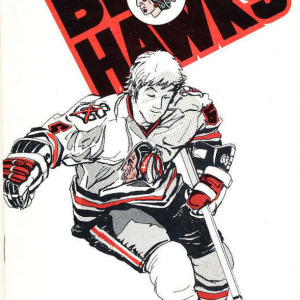 1974-75 Chicago Black Hawks media guide
