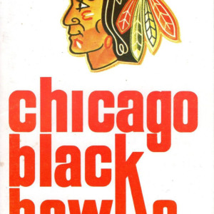 1976-77 Chicago Black Hawks media guide