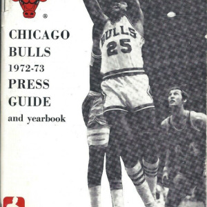 1972-73 Chicago Bulls media guide/yearbook