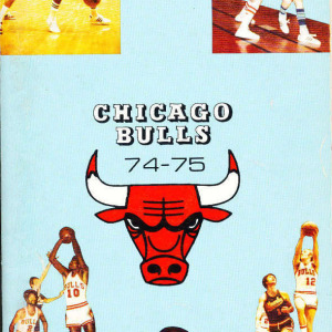 1974-75 Chicago Bulls media guide/yearbook