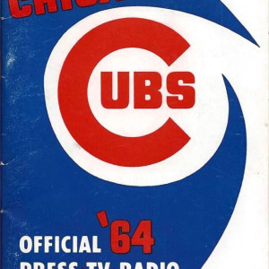 1964 Chicago Cubs media guide