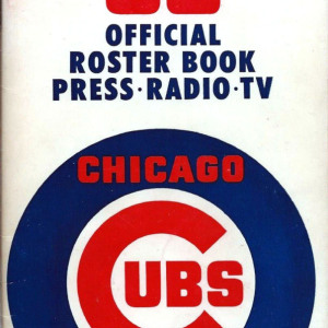 1968 Chicago Cubs media guide