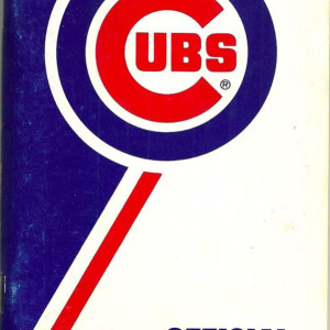 1980 Chicago Cubs media guide