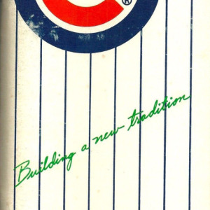 1982 Chicago Cubs media guide