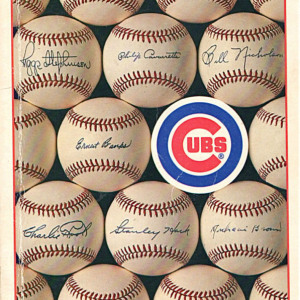 1984 Chicago Cubs media guide