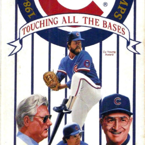 1985 Chicago Cubs media guide
