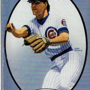 1986 Chicago Cubs media guide