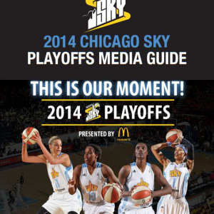 2014 Chicago Sky playoff media guide