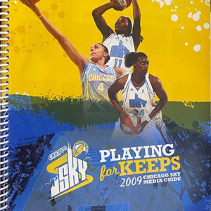 2009 Chicago Sky media guide