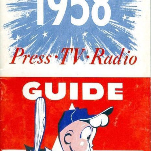 1958 Chicago White Sox media guide