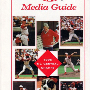 1996 Cincinnati Reds media guide