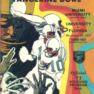 1973 Tangerine Bowl program