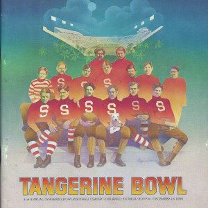 1976 Tangerine Bowl program