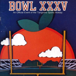1980 Tangerine Bowl program