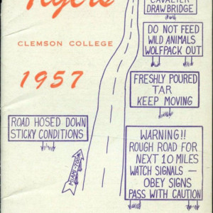 1957 Clemson Tigers football media guide