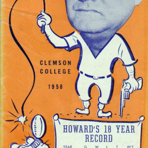 1958 Clemson Tigers football media guide