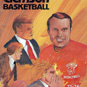 1973-74 Clemson Tigers men's basketball media guide