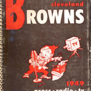 1949 Cleveland Browns media guide
