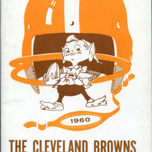 1960 Cleveland Browns media guide