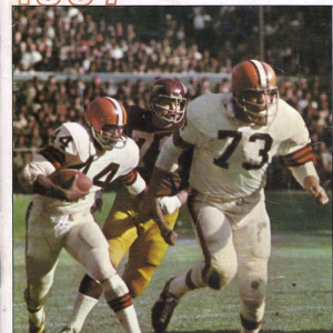 1967 Cleveland Browns media guide