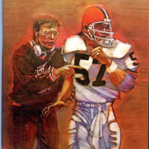 1985 Cleveland Browns media guide