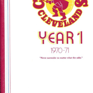 1970-71 Cleveland Cavaliers media guide