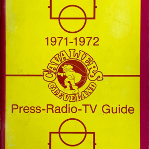 1971-72 Cleveland Cavaliers media guide