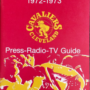 1972-73 Cleveland Cavaliers media guide