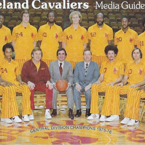 1976-77 Cleveland Cavaliers media guide