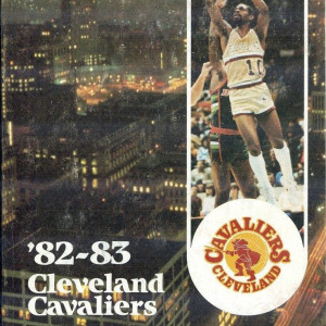 1982-83 Cleveland Cavaliers media guide