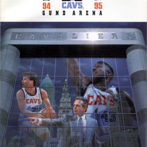 1994-95 Cleveland Cavaliers media guide