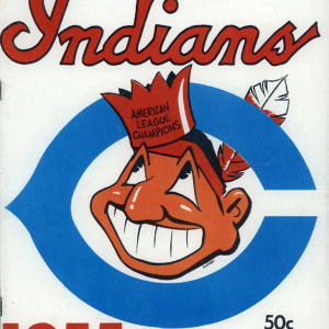 1955 Cleveland Indians yearbook