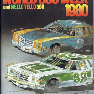 NASCAR Program: 1980 World 600