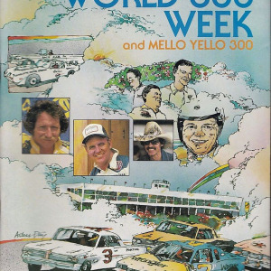 NASCAR Program: 1981 World 600