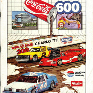NASCAR Program: 1986 Coca-Cola 600