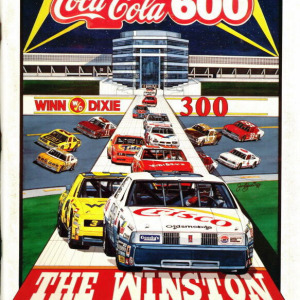 NASCAR Program: 1987 Coca-Cola 600