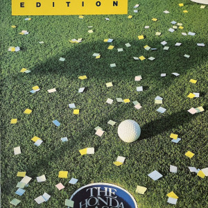 1986 Honda Classic program