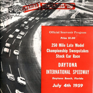 1959 Firecracker 250 program