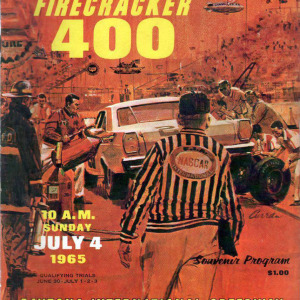 1965 Firecracker 400 program