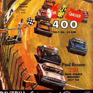 1967 Firecracker 400 program