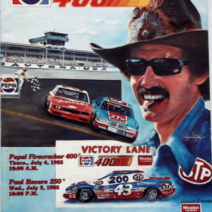 1985 Pepsi Firecracker 400 program
