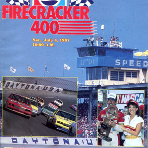 1987 Pepsi Firecracker 400 program