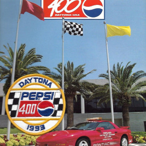 1993 Pepsi 400 program