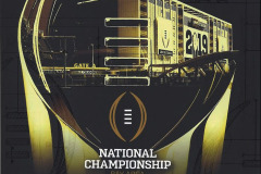 2019 College Football Playoff National Championship program