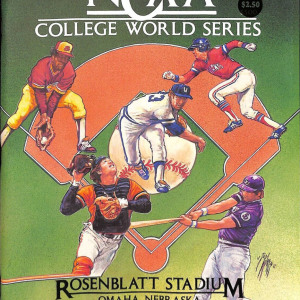 1985 College World Series program
