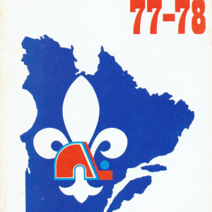 1977-78 Quebec Nordiques media guide/yearbook