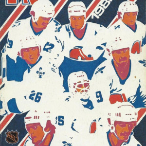 1982-83 Quebec Nordiques media guide