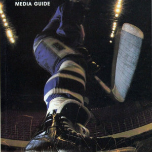 1985-86 Quebec Nordiques media guide