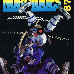 1987-88 Quebec Nordiques media guide